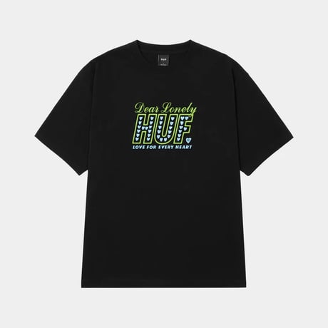 HUF WORLDWIDE "LONELY HEARTS TEE" 2COLORS