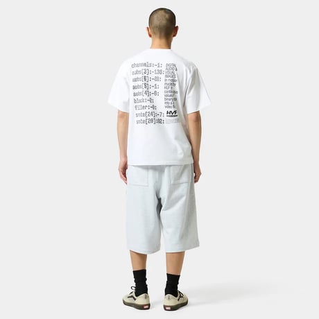 HUF WORLDWIDE "H CAM TEE" 2COLORS