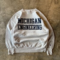 90's CHAMPION  REVERSE WEAVE"MICHIGAN ENGINEERING"