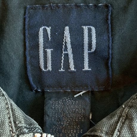 OLD GAP "GARMENT-DYED ZIP JACKET"