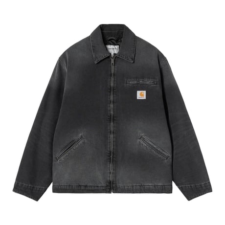 CARHARTT WIP "OG DETROIT JACKET" [BLACK GRIND WASH]