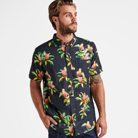 ROARK REVIVAL SCHOLAR LA SELVA S/S WOVEN 2COLORS