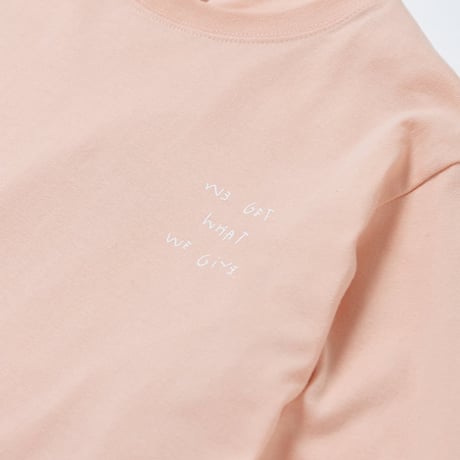 RUTSUBO "WE ARE THE UNIVERSE LS T-SHIRTS" 2COLORS