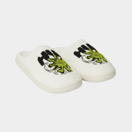 HUF WORLDWIDE "SNOW ANGEL FUZZY SLIPPER" 2COLORS