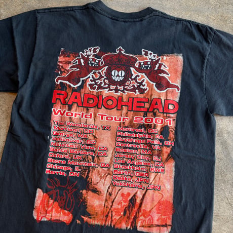 RADIOHEAD WORLD TOUR TEE(NEW)
