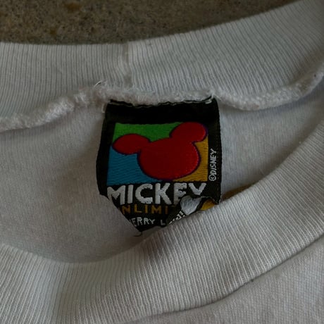 90'sMICKEY UNLIMITED "MICKEY&MINNIE SWEATSHIRT"
