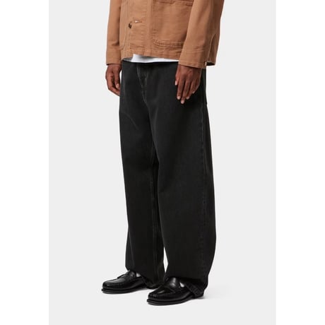 CARHARTT WIP "BRANDON PANT" [BLACK SOTNE WASHED]