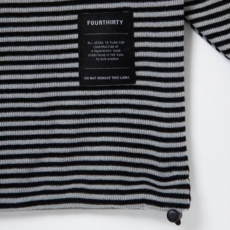 430 "L/S BDR KNIT C&S" 2COLORS