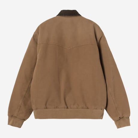 CARHARTT WIP "SANTA FE JACKET" [WIP HBROWN TBC ST CANVAS]