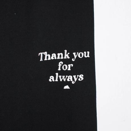 MELPLE "THANK YOU PANTS" [BLACK]