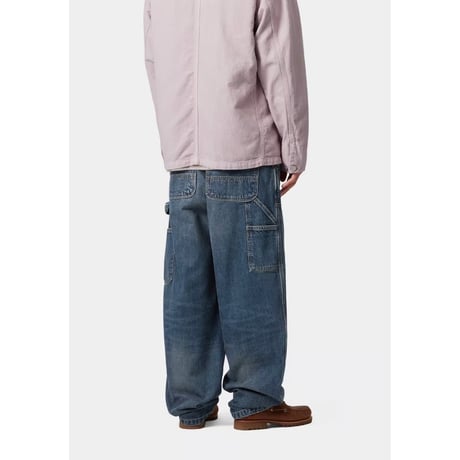 CARHARTT WIP "OG DOUBLE KNEE PANT" [BLUE DARK USED WASH]