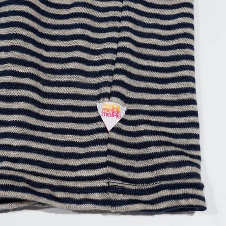 MELPLE "SEAVIEW LINEN RINGER S/S"