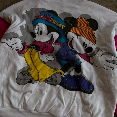 90'sMICKEY UNLIMITED "MICKEY&MINNIE SWEATSHIRT"
