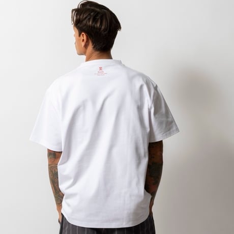 ROARK "MEDIEVAL LOGO" 14oz H/W TEE 2COLORS