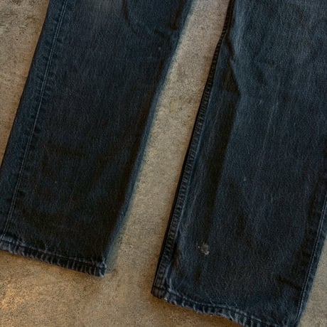 90's LEVI'S  "501 BLACK DENIM PANTS"