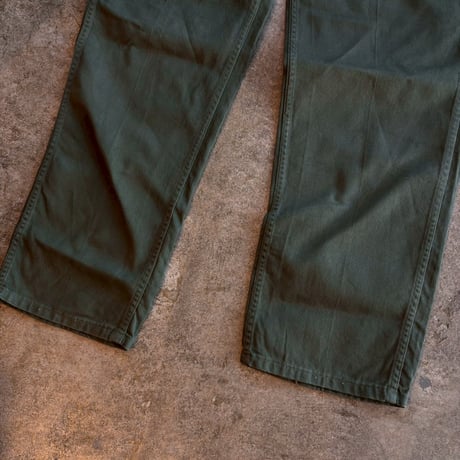 60's U.S.ARMY  "OG-107 UTILITY TROUSERS"