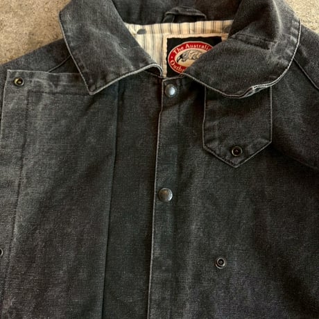 90'sTHE AUSTRALIAN OUTBACK COLLECTION  "WAXED COTTON COAT"