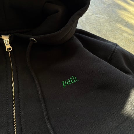 path. "ORIGINAL ZIP UP HOODIE" 4COLORS
