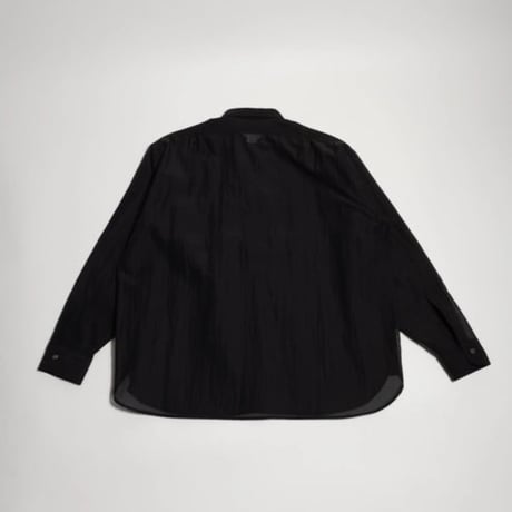 MELPLE "LONG SHEER SHIRT" 2COLORS
