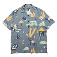 ROARK REVIVAL “GONZO VIAJE” S/S WOVEN - COMFORT FIT