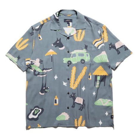 ROARK REVIVAL “GONZO VIAJE” S/S WOVEN - COMFORT FIT