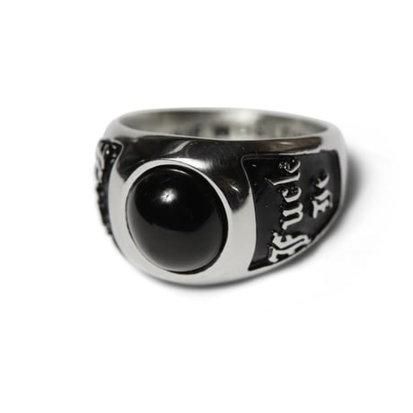 HUF WORLDWIDE "ONYX SIGNET RING"