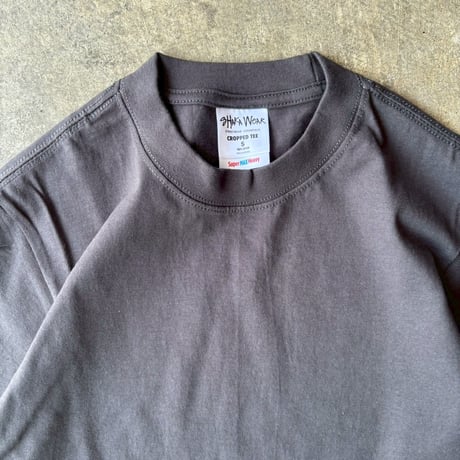 SHAKA WEAR "MAX HEAVYWEIGHT CROPPED TEE" 3COLORS