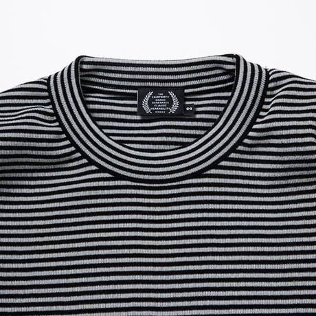 430 "L/S BDR KNIT C&S" 2COLORS