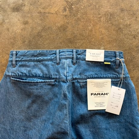 FARAH "TWOTACK WIDE DENIM PANTS" 4COLORS