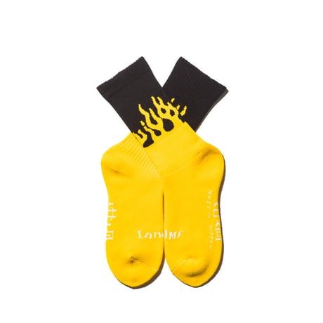 RUTSUBO "FLAME SOCKS (RUTSUBO×I&ME" ４COLORS