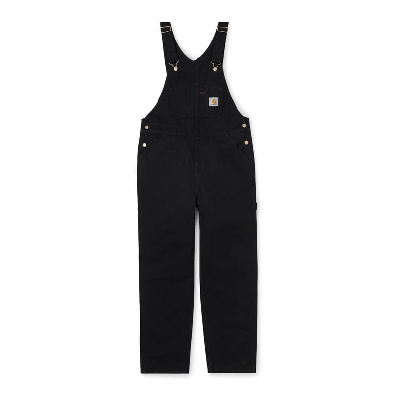 超目玉】 Carhartt◇オーバーオール/28/コットン/BLK/無地/1026462.89