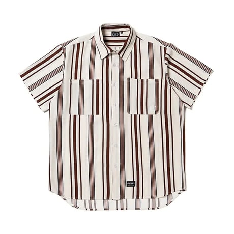 430 "S/S DRP STRIPE SHIRT" 2COLORS