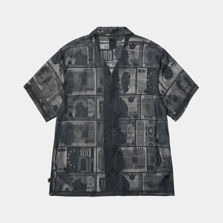 HUF WORLDWIDE "GLOBAL CURRENCY LACE SHIRT"