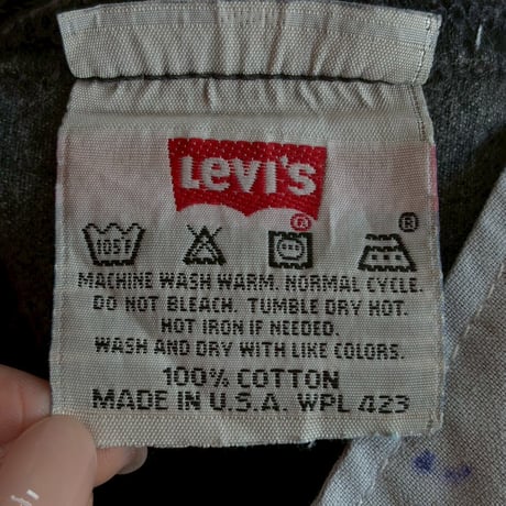 90's LEVI'S  "501 BLACK DENIM PANTS"