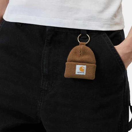 CARHARTT WIP "MINI WATCH HAT KEYCHAIN" 2COLORS