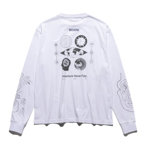 ROARK "NEVER FAILS" L/S TEE (RLTJ1200-WHT)