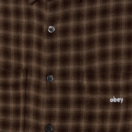 OBEY "CLARENCE SHIRT" 2COLORS