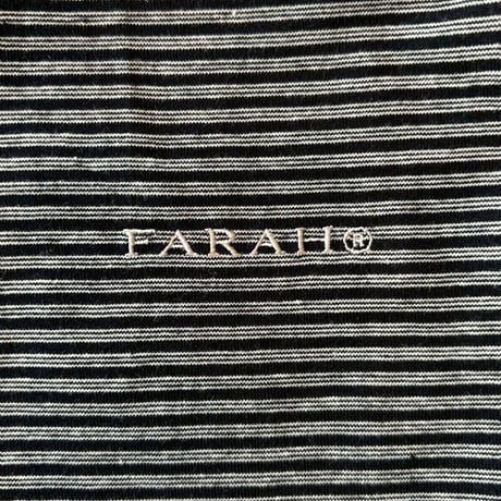 FARAH "MULTI STRIPED CREWNECK S/S TEE" 2COLORS
