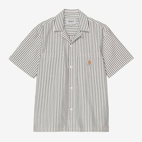 CARHARTT WIP "S/S LEAVEL STRIPE SHIRT"