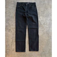90's LEVI'S  "505 BLACK DENIM PANTS"