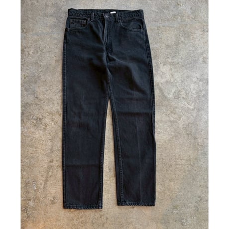 90's LEVI'S  "505 BLACK DENIM PANTS"