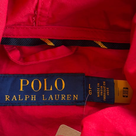 POLO RALPH LAUREN  "COTTON HOODED JACKET"