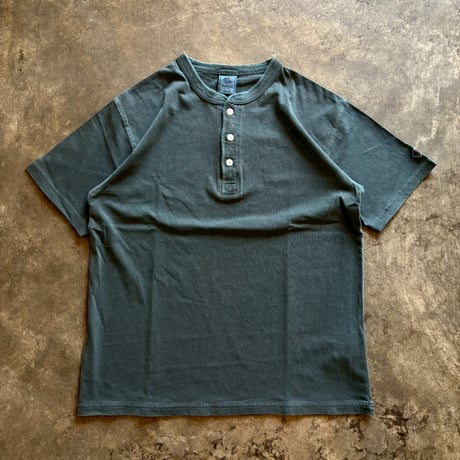 JEMORGAN "PIGMENT HENLEY NECK TEE" 5COLORS