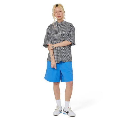 HUF WORLDWIDE "89 MICRO GINGHAM OXFORD SHIRT" 2COLORS