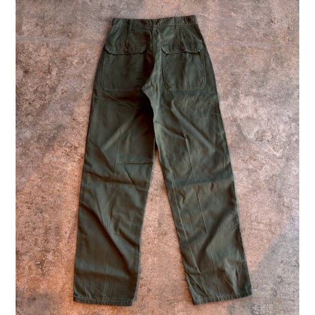 60's U.S.ARMY  "OG-107 UTILITY TROUSERS"