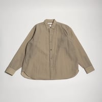 MELPLE "LONG SHEER SHIRT" 2COLORS