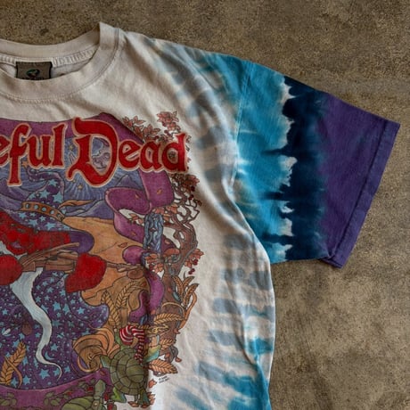 LIQUID BLUE '00 GRATEFUL DEAD "TERRAPIN MOON TIE-DYE TEE"