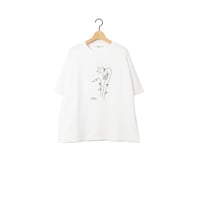 AMNE "Blåklocka" HALF SLEEVE TEE 2COLORS