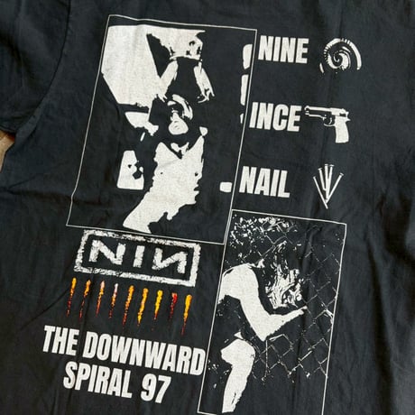 NINE INCH NAILS THE DOWNWARD SPIRAL TEE(NEW)