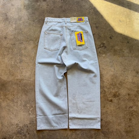 NEO BLUE "SUPER BAGGY JEANS" 2COLORS